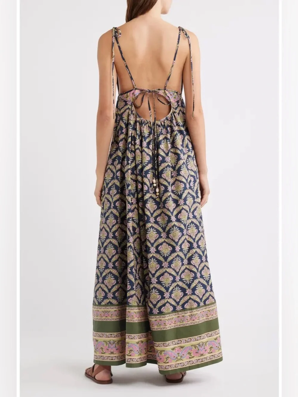 Sorrento Stroll Print Maxi Dress Free People